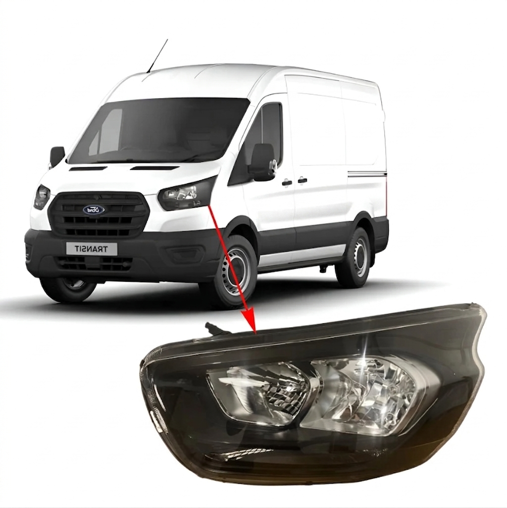 Ford Transit Left Headlight