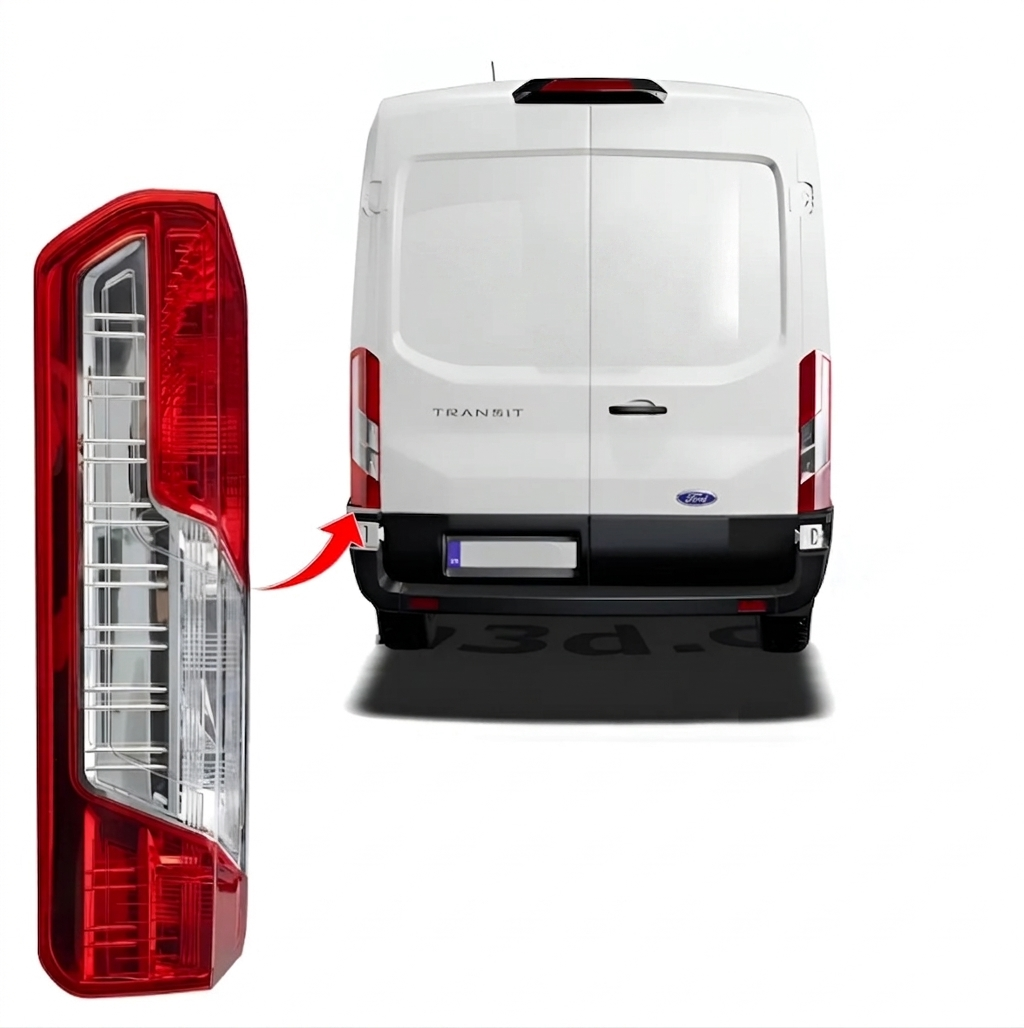 Ford Transit left taillight 2016-2023