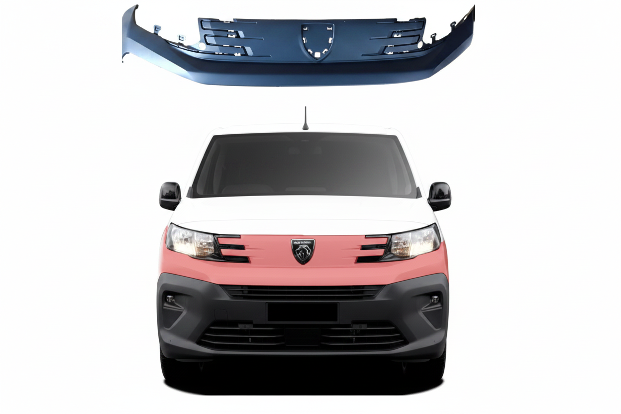 2025 Partner front bumper frame with grille cover (agency)