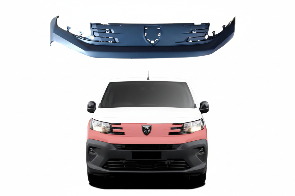 Partner front bumper frame, upper grille, 2025, we've got it!