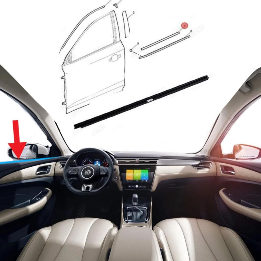 Front left interior door seal - Genuine MG5