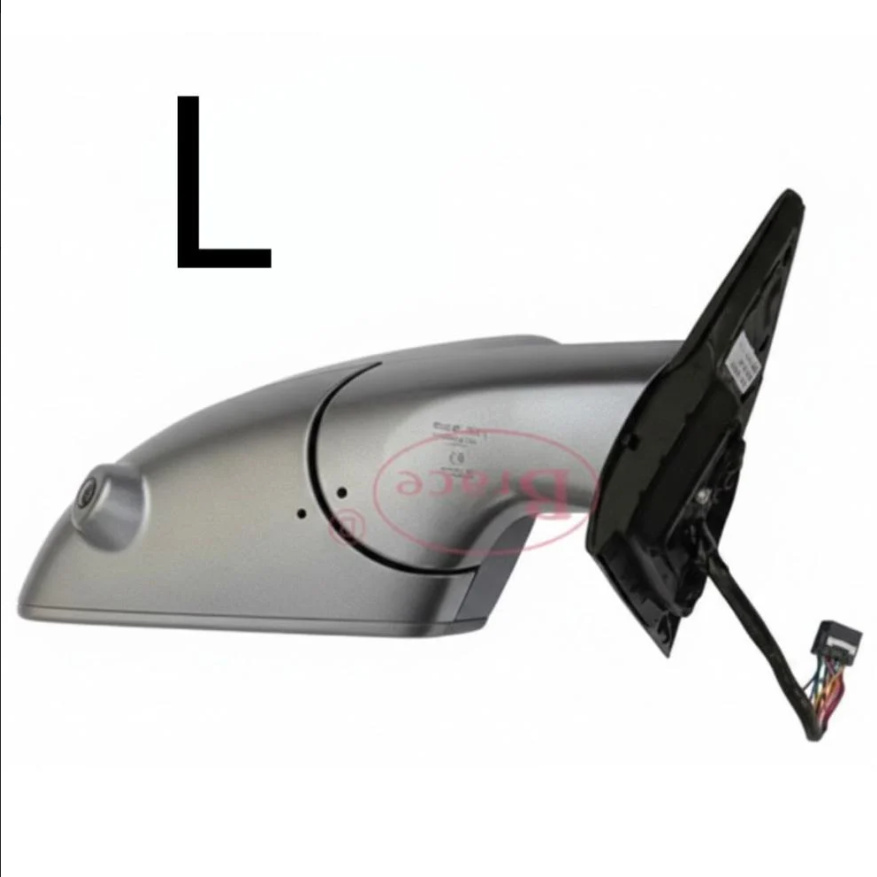MG5 rearview mirror, gray color, full option, with left camera, MG5 replica