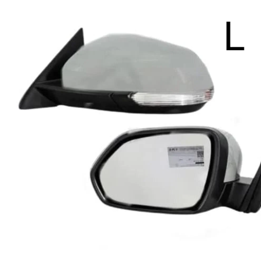 MG5 white full option rearview mirror with left camera (MG5 replica)