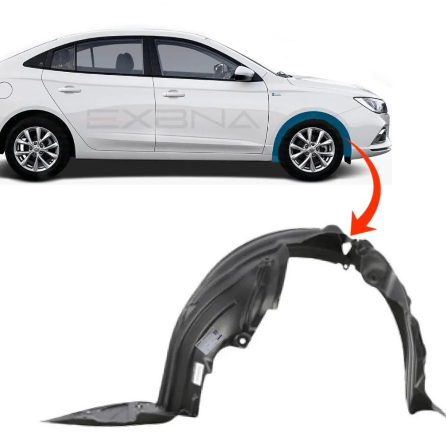 ---MG5 front right fender liner replica