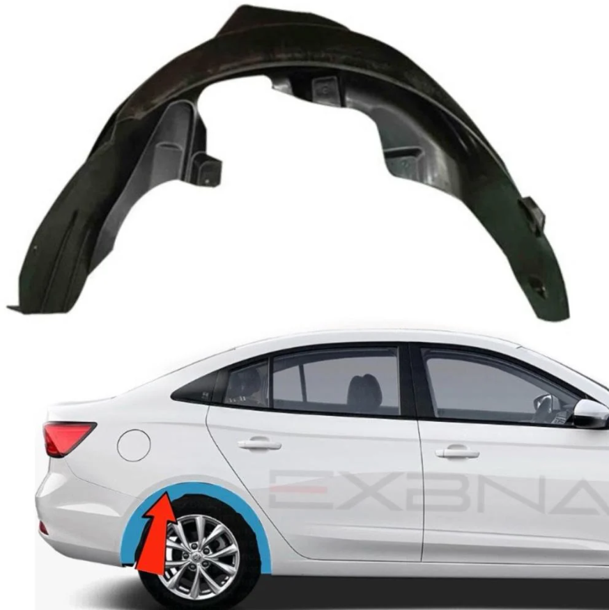 --MG5 rear right fender liner replica