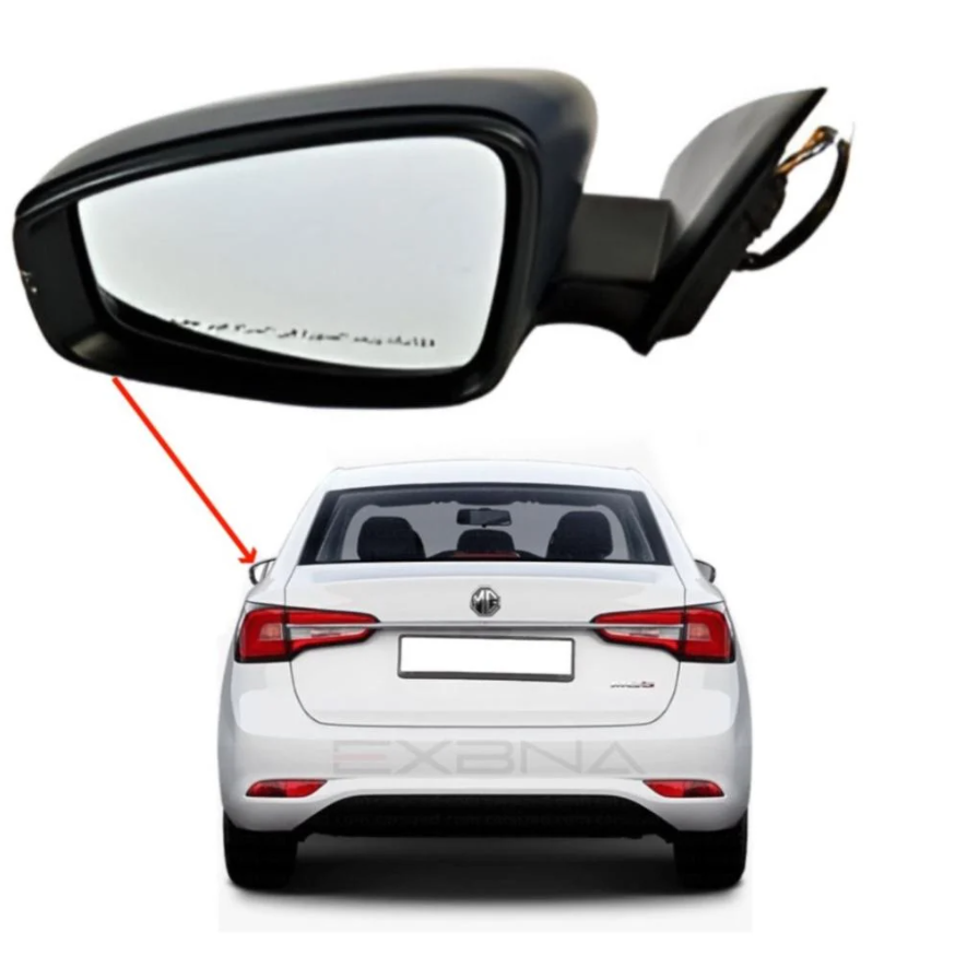 --MG5 left side mirror, black, replica