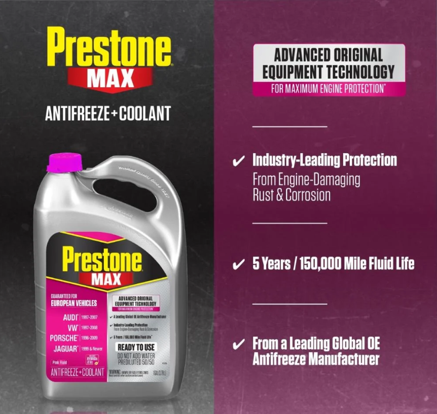 Preston Pink Radiator Water