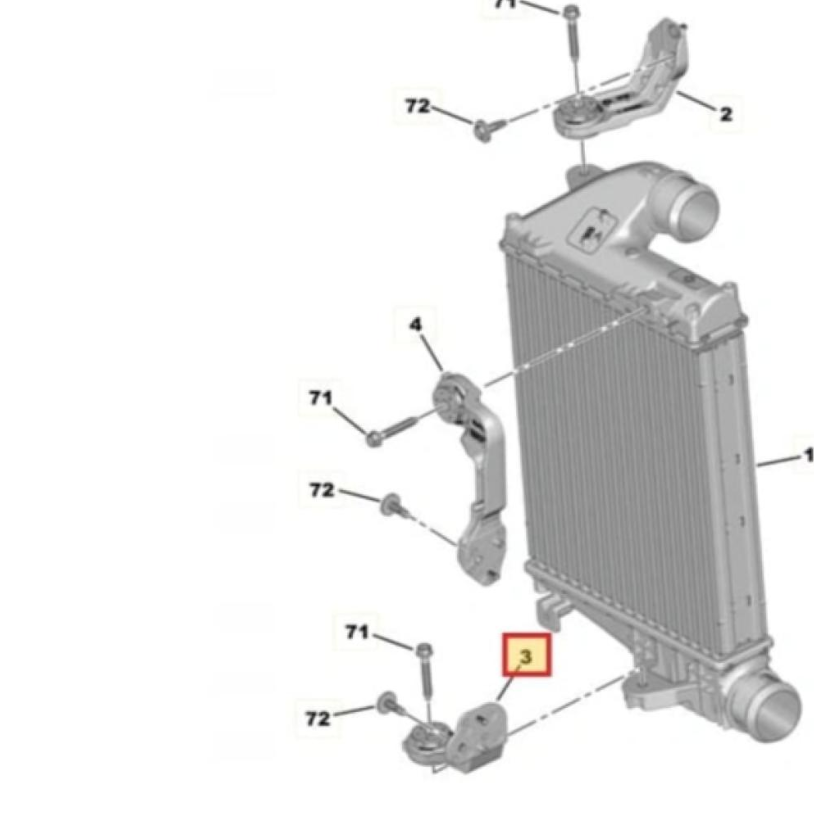 Turbo cooler lower mount Expert + Scudo agency