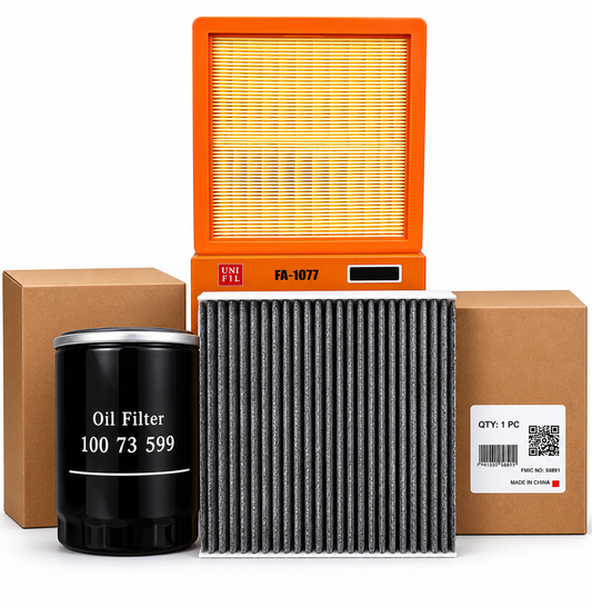 MG5 Oil, Air, and Air Conditioner Filter Package