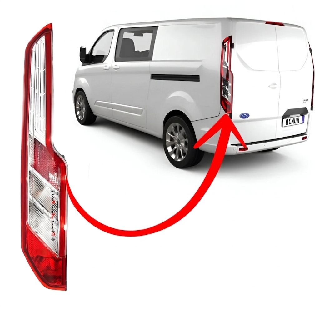 Ford Transit 2014 left taillight