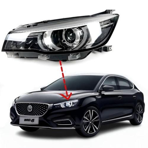 MG6 Left Full Headlight