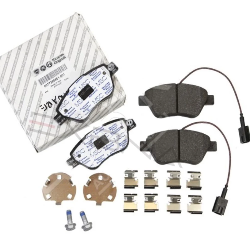Front Brake Pads for Fiat 500, Mopar Dealership