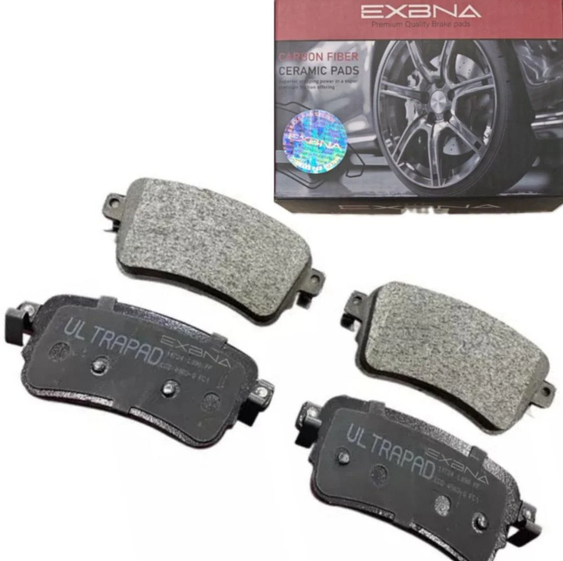 Expert rear brake pads, carbon fiber ceramic