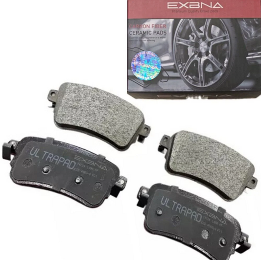 Expert rear brake pads, carbon fiber ceramic