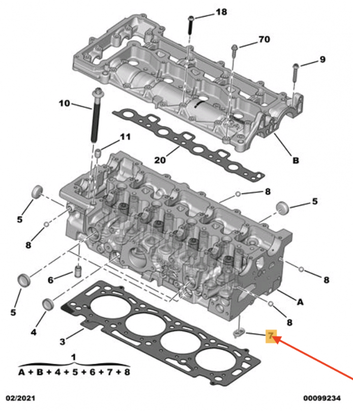 Peugeot-Scudo Agency Oil Circulation Valve