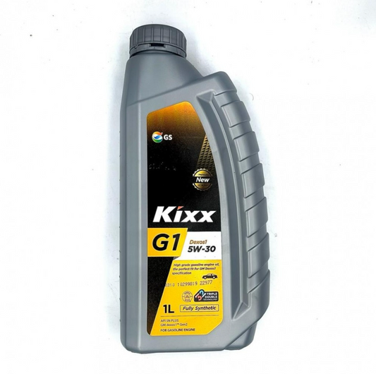 Kixx 1 liter engine oil 5w30 - fully synthetic - snplus - Korean made