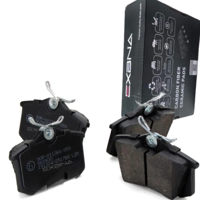 ---Peugeot 308+ Fluence Partner 208 rear brake pads, carbon fiber ceramic