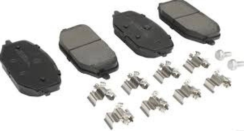 New Partner+Doublo front brake pads for long chassis, Italian made