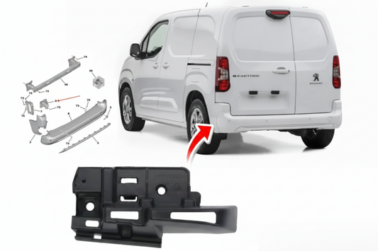 Partner rear left bumper base, we gained