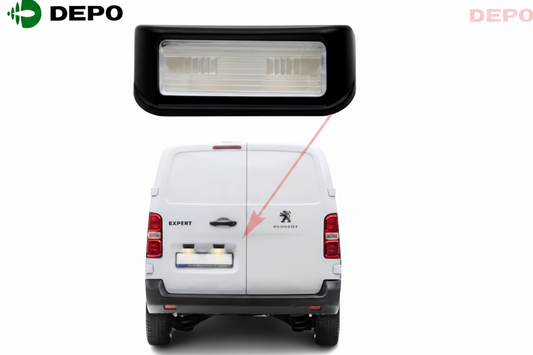 Expert/Peugeot 508/Partner/Scudeau/Dublo (New) License Plate Light