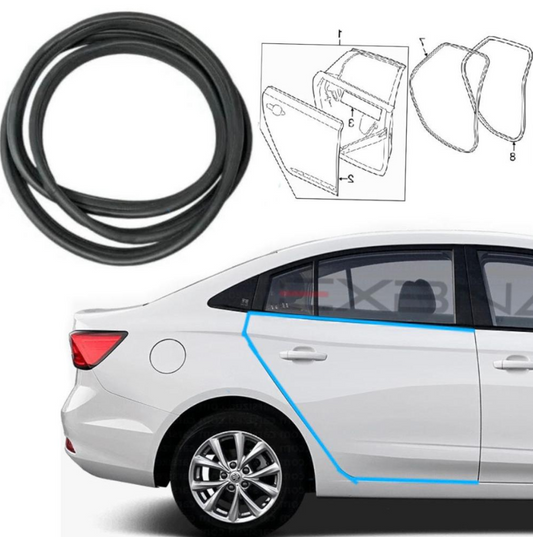 Right rear door air insulator seal - Genuine MG5