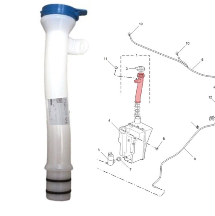 MG5 Wiper Arm Resistor Pipe (Replica)