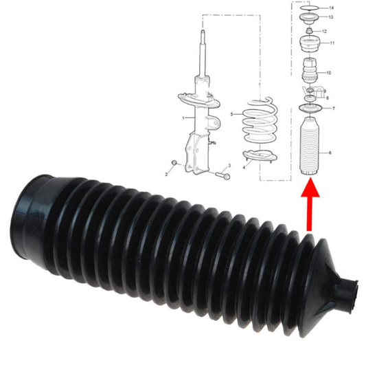MG5 Front Dust Assist Seal (Commercial)