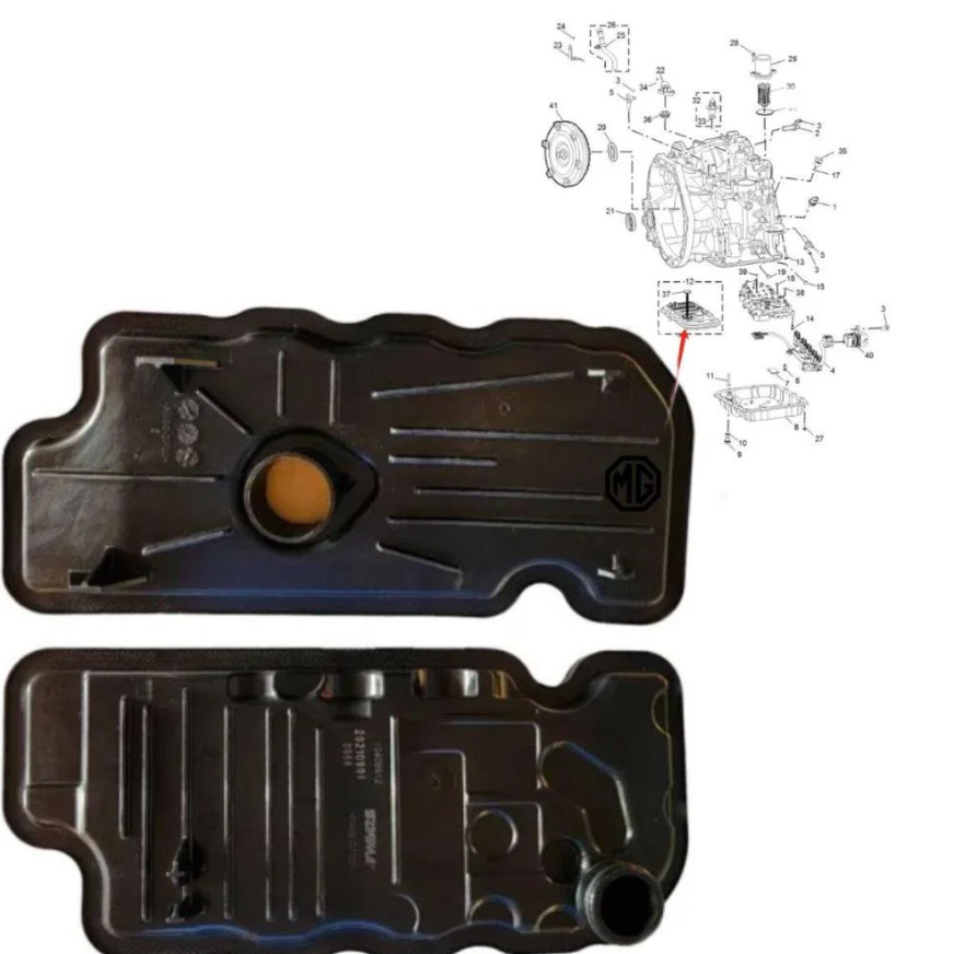 MG-ZS Lower Transmission Filter (Original)