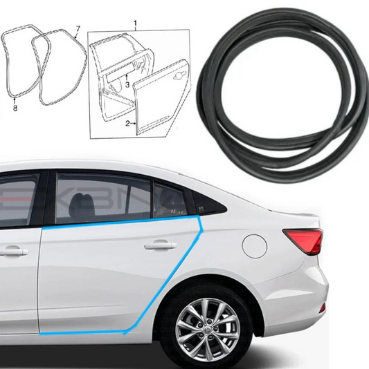 Left rear door air insulator seal - Genuine MG5