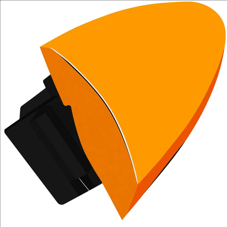 MG5 Right-Hand Key Handle Cover (Orange) - Replica
