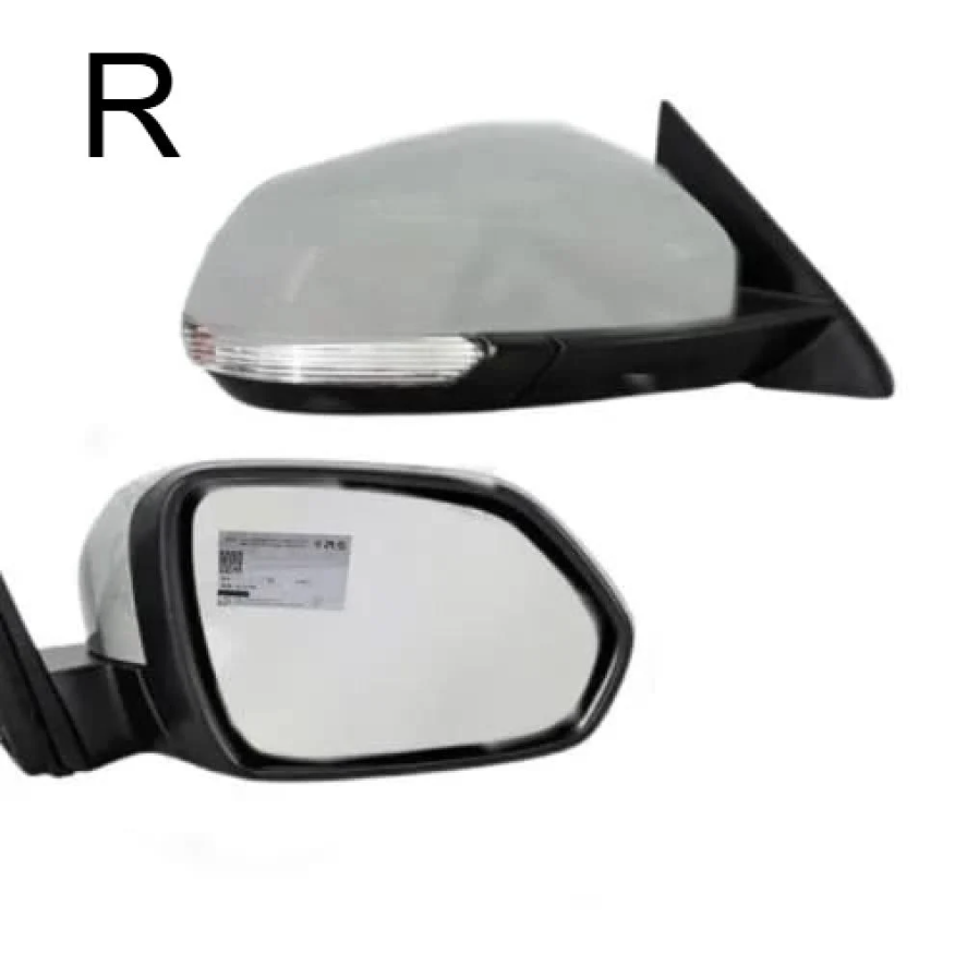 MG5 white full option rearview mirror with right camera (MG5 replica)