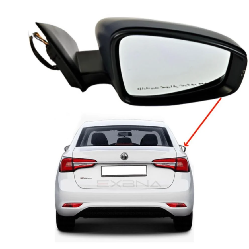 --MG5 right side mirror, black, replica
